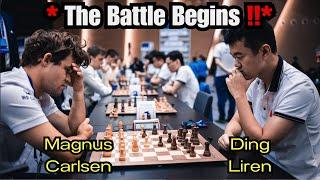 The Battle Begins: Magnus vs Ding