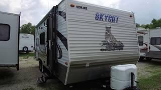 2014 Skyline Skycat 216B Pre Owned Travel Trailer Walk Through