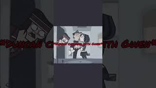 She knows - total drama - duncan x courtney x gwen