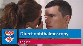 Direct ophthalmoscopy examination using the Arclight ophthalmoscope (English)