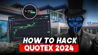 QUOTEX HACK TUTORIAL 2024| BEST 100% NO LOSS BINARY OPTIONS TRADING STRATEGY FOR BEGINNERS LIVE