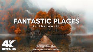 Most Beautiful Places in The World - Fantastic Places in 4K 60FPS HDR Dolby Vision (4K Video)