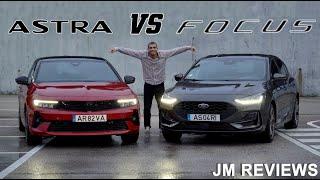 Que Escolha Difícil!!!! Opel Astra VS Ford Focus - Qual Escolhiam, Qual O MELHOR?? - JM REVIEWS 2022