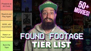 Found Footage Tier List