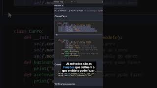 Saia do Zero em Classes no Python! | #shorts