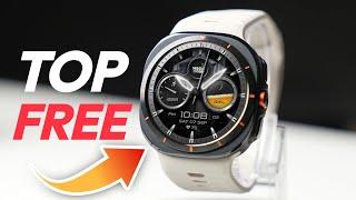 TOP Free Samsung Galaxy Watch Ultra Faces!!