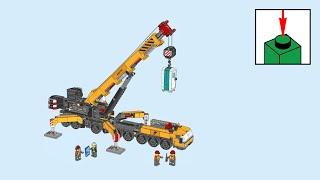 LEGO City 60409, Yellow Mobile Construction Crane - building instructions