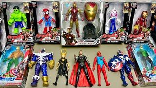 AVENGERS TOYS/action figures/unboxing/cheap price/spiderman,ironman,hulk,thor,superman/toys #16