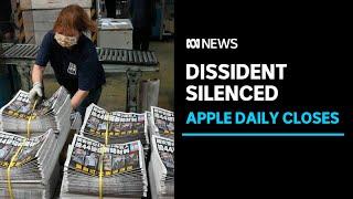 Hong Kong's pro-democracy newspaper Apple Daily prints its last edition | ABC News