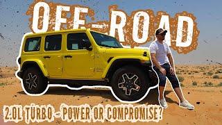 Jeep Wrangler Sahara Review - Is the 2.0L Turbo Engine Enough for Off Road Adventures? #jeepwrangler