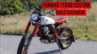 Yamaha TT600 Custom Scrambler - Build overview