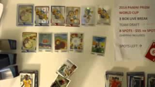 FULL CASE BREAK PART 5 (06/222014 01:18) - 2014 PANINI PRIZM WORLD CUP