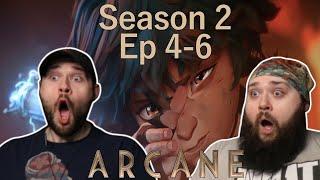 ARCANE SEASON 2 EPISODE 4-6 REACTION TWIN BROTHERS FIRST TIME WATCHING!