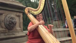 Meta Epstein - The Harpist : The Back Of The Busk