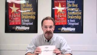 Brian Seaman - Phillips Chevrolet Technical Tip of the Month