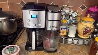 Cuisinart dual brew descaling and review after three years turn off red light