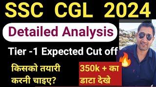 SSC CGL 2024 Detailed Analysis | Tier 1 Expected Cut off