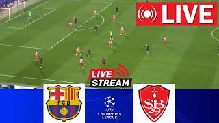 [LIVE] Barcelona vs. Brest | UEFA Champions League 2024/25 | Match Live Today!