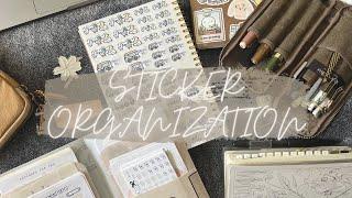 All About My Planner and Journal Sticker Organization + A Sneak Peek of my Desk