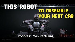 Humanoid Robot Phoenix Employed to Manufacture Cars by Magna: Car Making Robot