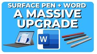 How To Use Surface Pen in Word (2024)