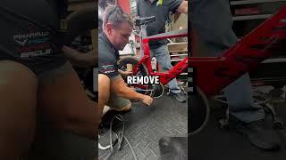 Is that SRAM crank bolt giving you a hard time? Grab an old inner tube and try this hack. #bikehack