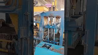 rectangle 60MM 3rd working day #machine ##flyashbrickmachine #rectangle #60mm #ych