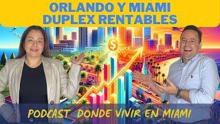 ️¡ALERTA Inversores! Rentabilidad Dúplex Orlando/Miami 2024