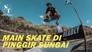 #skatentraveller | Camping & Main Skate di Pinggir Sungai Selopamioro - Yogyakarta Part 1.