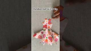 #skirt #handkerchief skirt & top cutting #easy #cuttingskills 