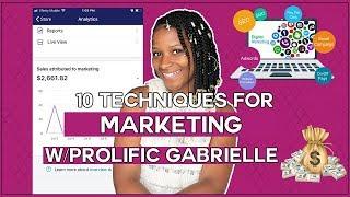 10 Ways To Promote Your Business (Investing Is Key) | Prolific Gabrielle