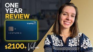 Capital One Venture X – One Year FULL REVIEW (Over $2,100 Value!)