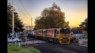 KiwiRail action in the Waikato (HD)