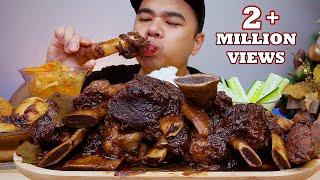 BEEF SHORT RIBS ADOBO | Mukbang Philippines | BRAISED BEEF SHORT RIBS | @ALFIEEATS