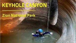 Canyoneering in Keyhole Canyon | Zion NP, Utah