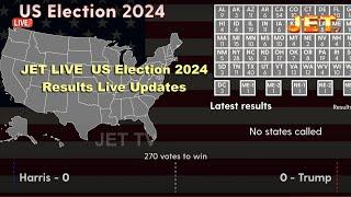 US Election 2024 results Live Updates | Donald Trump Vs Kamala Harris | US Polls | JET LIVE