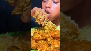 #shorts Biryani Chicken Curry Eating  #mukbang #etingshow #eatingshow #eattingshow #biryani