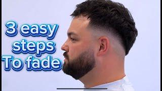 3 EASY STEPS FOR A SKIN FADE