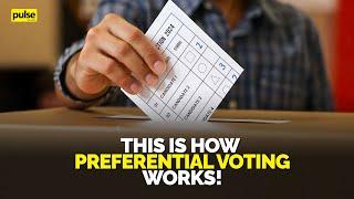 This is how preferential voting works!