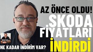 SKODA FİYATLARI İNDİRDİ! Ne kadar indirim var? Sürpriz kampanyalar başladı #Skoda #indirim #kampanya