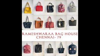 SIDE BAG AVAILABLE AT || RAMESHWARAA BAG HOUSE || SOWCARPET SHOPPING IN CHENNAI