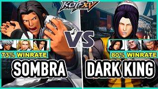 KOF XV  Sombra (Gato/K/Andy) vs Dark King (Duo Lon/Rugal/O.Yashiro)