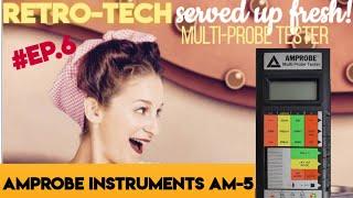 RETRO-TECH ○ AMPROBE AM-5 Vintage Multimeter Mini Review  & Teardown!