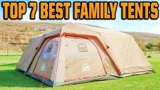 Best Family Tents in 2023 | Top 7 Large Family Camping Tents For Windy Conditions