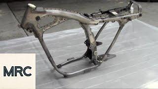 How to Paint a Motorcycle Frame