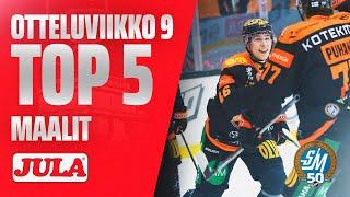 TOP 5-maalit // Otteluviikko 9 // 24-25