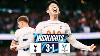 TOTTENHAM HOTSPUR 3-1 CRYSTAL PALACE // PREMIER LEAGUE HIGHLIGHTS // WERNER, ROMERO & SON SECURE WIN