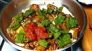 DOG SON DELICIOUS EGGPLANT APPETIZER RECIPE / DISHES FROM YOU K. CENGEL APPETIZER RECIPES