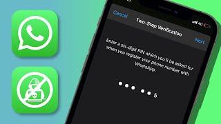 How To Unhack WhatsApp | Two-Step Verification [PIN] On iPhone iOS 17