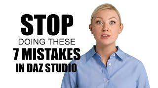 Free: 7 Biggest DAZ Studio Mistakes (And How To Fix Them Today)